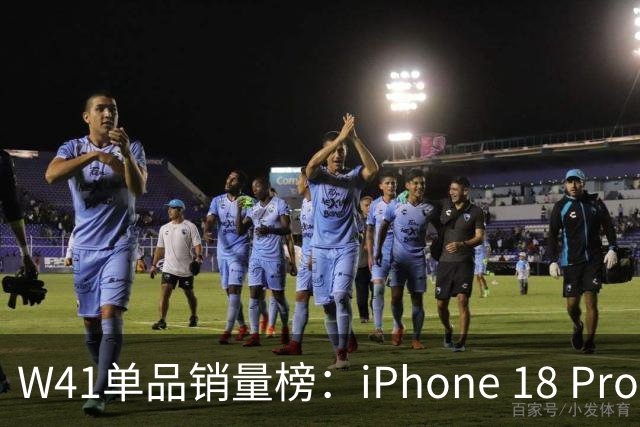 W41单品销量榜：iPhone 18 Pro Max太让人嫉妒